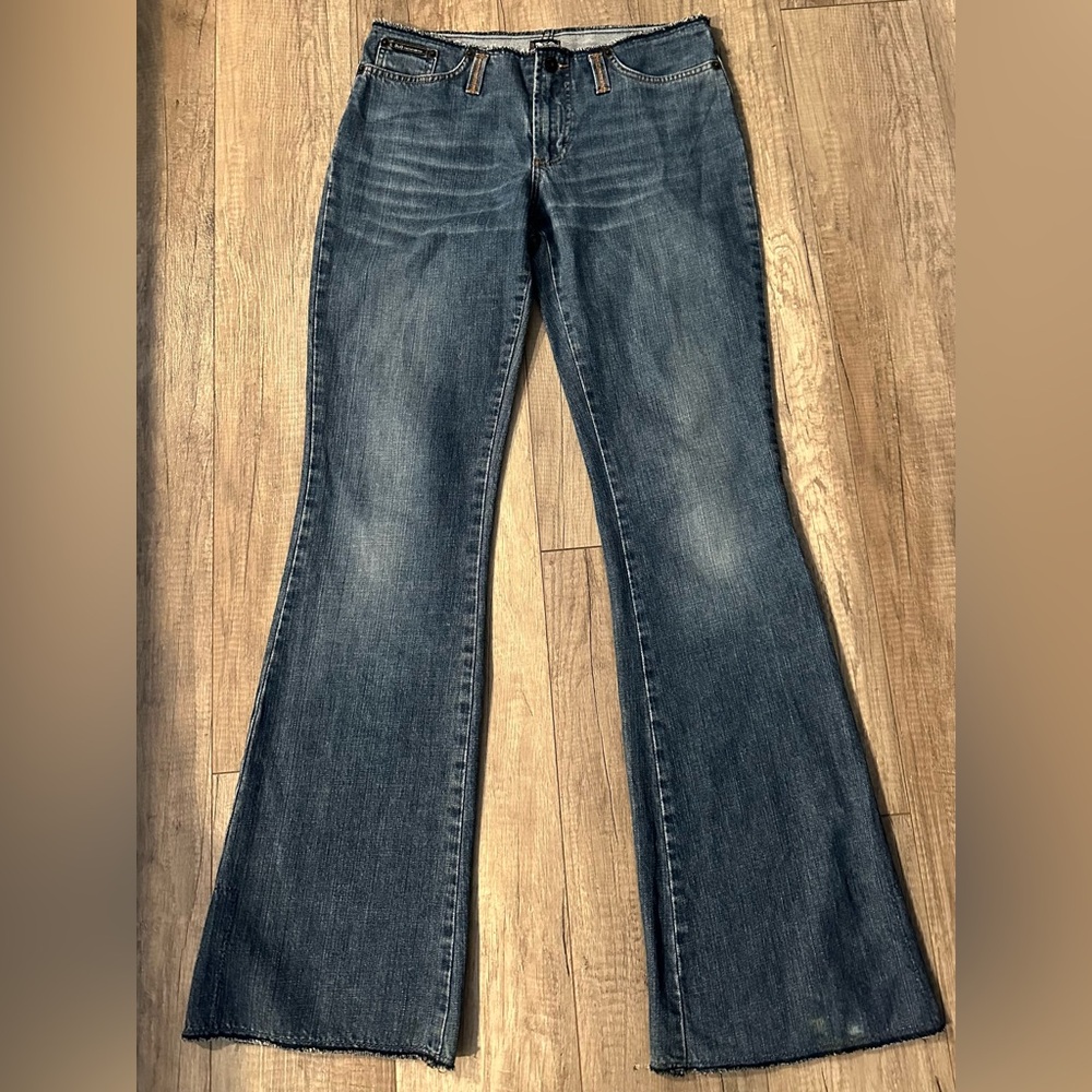 D&G Vintage women’s jeans with cutoff- waistband